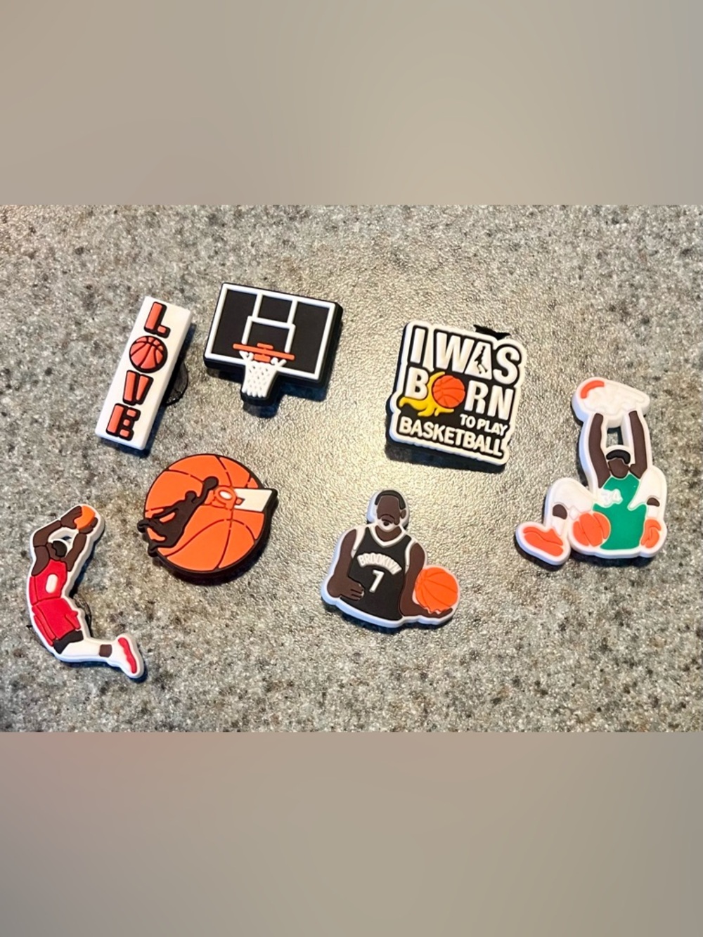 Basketball shoe charm for crocs Jibbitz